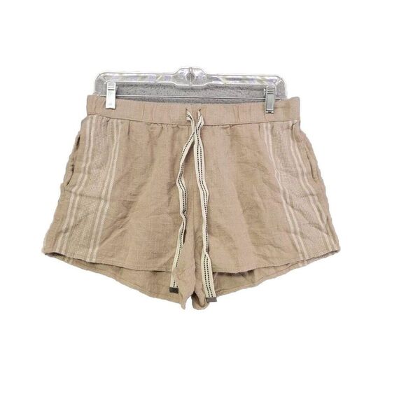 Aerie Sweat Shorts Womens M Medium Brown Drawstring Pockets Casual Summer - Picture 1 of 6